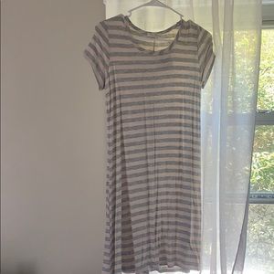Casual striped dress